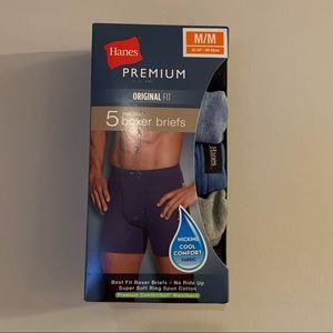 Men’s 5 Pack Comfort Soft Waistband Boxer Brief